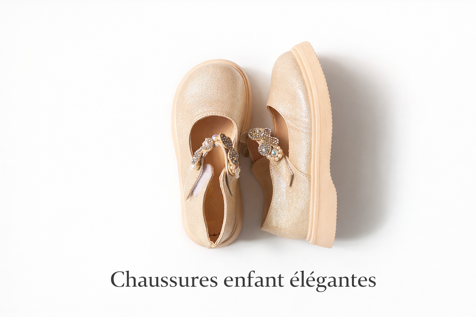 Chaussures Dorées