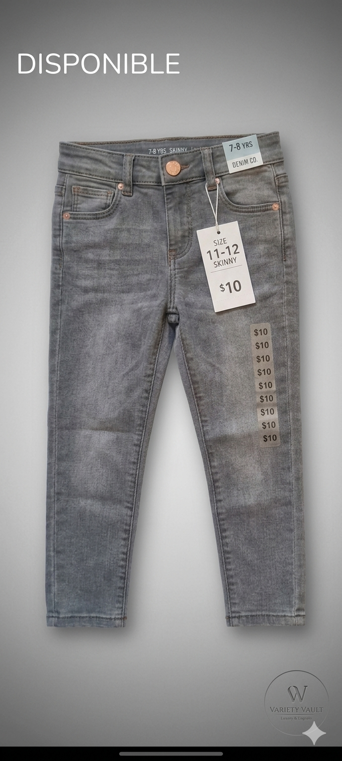 Jean Gris Skinny