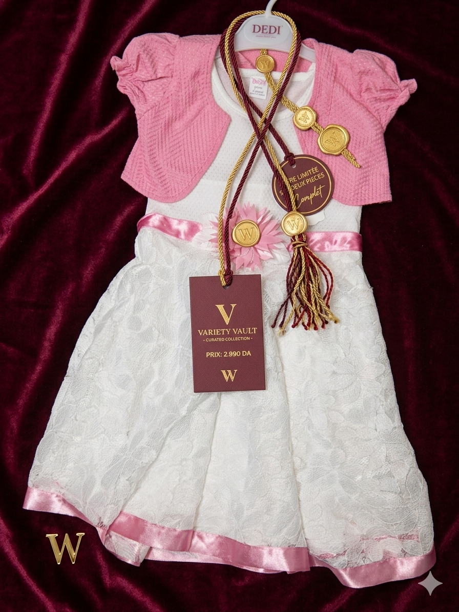 Robe Rose Enfant
