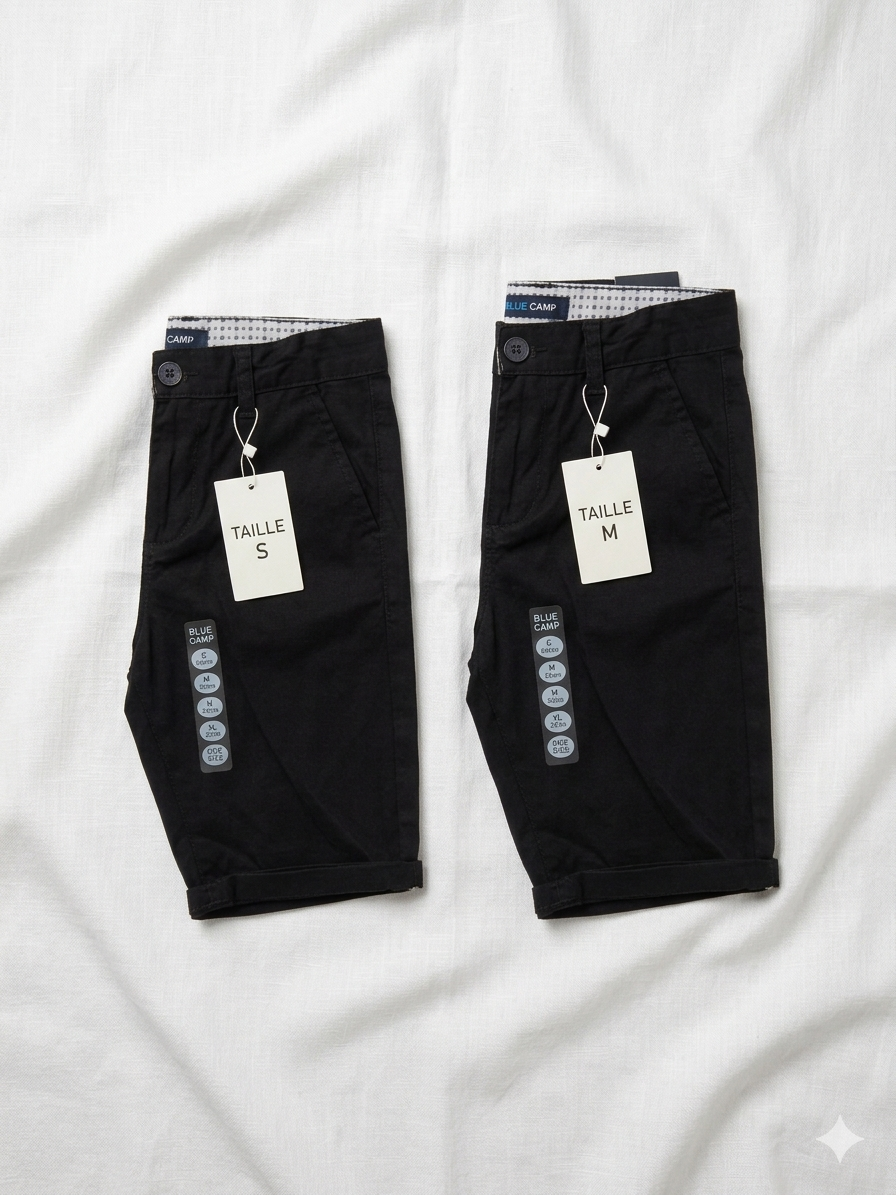 Shorts Chino Noir